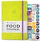 Clever Fox Food Journal Daily Food Diary Meal Planner to Track Calories Nutrients Weight Tracker Notebook A5 Neon Yellow
