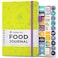 Clever Fox Food Journal Daily Food Diary Meal Planner to Track Calories Nutrients Weight Tracker Notebook A5 Neon Yellow