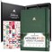 Clever Fox Hourly Planner PRO Premium Undated Schedule Planner with Daily Time Slots Personal Organizer Notebook for Time Management Weekly Monthly Life Journal A4 Size Forest Green