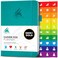 Clever Fox Planner Undated Weekly Monthly Planner for Productivity Time Management Goals Organizer Journal A5 Turquoise