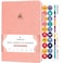 Clever Fox Wellness Planner Weekly Daily Health and Wellness Log Food Journal Meal Planner Diary for Calorie Counting Notebook for Medical Condition Tracking A5Sized Light Pink