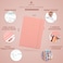 Clever Fox Wellness Planner Weekly Daily Health and Wellness Log Food Journal Meal Planner Diary for Calorie Counting Notebook for Medical Condition Tracking A5Sized Light Pink