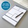 Clear Mind Daily Planner Desk Pad Undated Tear Off To Do List Notepad with Priorities and Notes Thick 120gsm Paper 100 Sheets Large Desk Writing Pad for Work Office 83 x 113