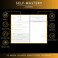 Draphy SelfMastery Journal for Men Gratitude and Productivity Journal for More Happiness Positivity Growth Mindfulness Self Care and Reflection Guided Inspirational Journals for Men Yellow