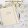 5 MINUTES End of Life Planner Guided Estate Planning Organizer with Tabs Last Wish Will Preparation Funeral Planning Final Arrangements Notebook for Beneficiary in Case of Death Organizer 75X9Beige