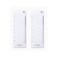 Ahlrsyy Franklin Planner 2 Pack of RingBound Pouch Page Finder Classic Size Only