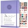 GoGirl Budget Planner Monthly Financial Planner Organizer Budget Book Expense Tracker Notebook Journal to Control Money A5 Lavender