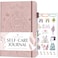 Legend Planner Legend SelfCare Journal Guided Daily Reflection Journal to Support Mental Physical Health Daily Mood Meditation Personal Development Notebook 71x105 Lasts 3 Months Rose Gold