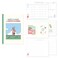 Monolike B6 Happy and Lucky Diary 6 Month Academic Planner Weekly Monthly Scheduler Undated 128x182mm