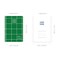 Monolike Checkers 4 Month Study Planner Green Academic Planner Weekly Monthly Planner Study plan