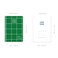 Monolike Checkers 4 Month Study Planner Green Academic Planner Weekly Monthly Planner Study plan