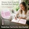 Only Zest Undated Weekly Planner Notebook for Work School Home Aesthetic Hardcover Spiral Blank Planner with Habit Tracker Goal Organizer To Do List 124 NoBleed Pages 6485 Pink