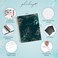 PLANBERRY Large Budget Planner Monthly Bill Organizer with Pockets Budgeting Book Finance Expense Tracker 83x94 Green Pastures