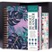 PLANBERRY Large Budget Planner Monthly Bill Organizer with Pockets Budgeting Book Finance Expense Tracker 83x94 Wild Purple