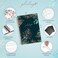 PLANBERRY Large Hourly Schedule Planner Premium Undated Organizer for Productivity Time Management Budget 8x104 Green Pastures
