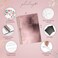 PLANBERRY Large Hourly Schedule Planner Premium Undated Organizer for Productivity Time Management Budget 8x104 Rose Gold
