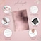 PLANBERRY Large Hourly Schedule Planner Premium Undated Organizer for Productivity Time Management Budget 8x104 Rose Gold