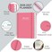 Heveboik Planner 20262027 A5 Weekly Monthly Planner Spiral Bound July 2026 June 2027 with Flexible Cover Tabs Inner Pocket 64 x 85 Pink