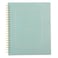 RUSSELL+HAZEL russellhazel 20252026 Weekly Planner Spiral Bound Bookcloth Dew with Gold Foil Details 91 x 112 July 2025 June 2026 Features 52 Weekly Spreads 1Count