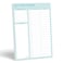 Sweetzer & Sweetzer Orange Time Block Planner Undated Organizer To Do List Notepad 7x10 Day Scheduler Productivity Task Pad Checklist Diary Work Journal Appointment Pad Daily To Do List Daybook