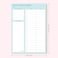 Sweetzer & Sweetzer Orange Time Block Planner Undated Organizer To Do List Notepad 7x10 Day Scheduler Productivity Task Pad Checklist Diary Work Journal Appointment Pad Daily To Do List Daybook
