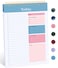 Taja To Do List Notepad To Do List Notebook for Work with 52 Sheets 98 x 65 Undated Daily Planner Perfect for Daily Tasks and Goal Setting Notepad Suitable for Office Home School Early Dawn