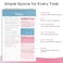 Taja To Do List Notepad To Do List Notebook for Work with 52 Sheets 98 x 65 Undated Daily Planner Perfect for Daily Tasks and Goal Setting Notepad Suitable for Office Home School Early Dawn