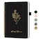 Taja Undated Weekly Planner Weekly To Do List Notebook with Goal Habit Tracker Organizer A5 Weekly Planner Notebook with Spiral Binding 61 x 82 Black