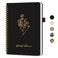 Taja Undated Weekly Planner Weekly To Do List Notebook with Goal Habit Tracker Organizer A5 Weekly Planner Notebook with Spiral Binding 61 x 82 Black