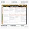 Taja Weekly To Do List Notepad with 52 Undated Sheets8511 Weekly Desk Planner for Women Man Work and Home 1 Pack Rustic Floral