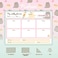Grupo Erik To Do List Notepad Pusheen Calendar A4 Daily Weekly Planner ADHD Planner Pad 54 TearOff Sheets 90 gsm Pusheen Stationery Improve Productivity Task Planner