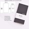 xingtingyu Undated Pocket Weekly Planner Schedule Organizer Agenda Year Month Week Plan A6 Notebooks A6 undated planner Gray