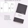 xingtingyu Undated Pocket Weekly Planner Schedule Organizer Agenda Year Month Week Plan A6 Notebooks A6 undated planner Gray