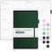Forvencer Undated Weekly Planner for 2026 Simplified Weekly Monthly Calendar Planner Cute Daily Organizer Notebook Agenda Journal to Track Goals Tasks Start Anytime A5 Size Dark Green