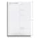 UtyTrees Daily Planner Pad 67 x 98 with 58 Undated TearOff Sheets Unisex Planning Pads to Track Productivity Schedule Water intake and Something Fun