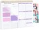 Thboxes Weekly To Do List Notepad 85x11 Weekly Desk Planner with 52 Tear Off Sheets Undated Weekly Planner Habit Tracker Productivity Organizer for Home School and Work Purple