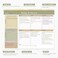 ZOTIA Weekly To Do List Notepad with 52 Undated Sheets8511 Undated Weekly Planner Notepad for Office Desk Accessories and Supplies Forest Shades