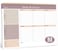 ZOTIA Weekly To Do List Notepad with 52 Undated Sheets8511 Undated Weekly Planner Notepad for Office Desk Accessories and Supplies Midnight Lilac