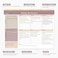 ZOTIA Weekly To Do List Notepad with 52 Undated Sheets8511 Undated Weekly Planner Notepad for Office Desk Accessories and Supplies Midnight Lilac