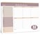 ZOTIA Weekly To Do List Notepad with 52 Undated Sheets8511 Undated Weekly Planner Notepad for Office Desk Accessories and Supplies Midnight Lilac