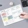 Ymumuda Weekly To Do List Notepad Daily To Do List Undated 52 Week Sheets 85x11 Weekly Goal Notebook Habit Tracker Journal Excellent for Student School Work Personal Productivity Organizer