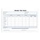 Adams Weekly Time Sheet 1Part 55 x 85 Inches BlueWhite 100 Sheets Per Pad 2 Pack 9507ABF