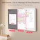 BIGASUO 156 Inch Family Digital Calendar Chore Chart Meal Planner Photo Display FHD Interactive Touchscreen with LED Reminder Wall Desk Mount Smart Electronic Planner