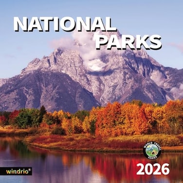 windrio 2026 Wall CalendarCalendar 2026 November 2025 December 2026 Wall Calendar National Parks 12 x 24 OpenedFull Page Months Thick Sturdy Paper for Calendar Organizing Planning