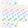 exellewis 24 x 36 Exellewis 20262027 Academic Wall Calendar July 2026 to June 2027 Folded Large Yearly Planner 12 Months 2Sided Reversible HorizontalVertical School Office Business Year Calendar