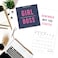 Graphique 2024 Girl Boss Wall Calendar 12 x 12 Thick Paper Home Office Organizer Large Monthly Grid 3 Languages Marked Holidays 4 Month Preview Page for 2025