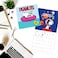 Graphique 2025 Peanuts Wall Calendar 12 x 12 Thick Paper Home Office Organizer Large Monthly Grid 3 Languages Marked Holidays 4 Month Preview Page for 2026