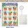 Wiooffen Happy Birthday Chart for Classroom 2Pcs Birthday Poster Decoration 17 x 12 Birthday Succulents Calendar Cutouts for School Bulletin Board Chalkboards Wall Decor