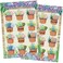 Wiooffen Happy Birthday Chart for Classroom 2Pcs Birthday Poster Decoration 17 x 12 Birthday Succulents Calendar Cutouts for School Bulletin Board Chalkboards Wall Decor