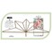 Lang Companies Gold Geo Calendar Hanger